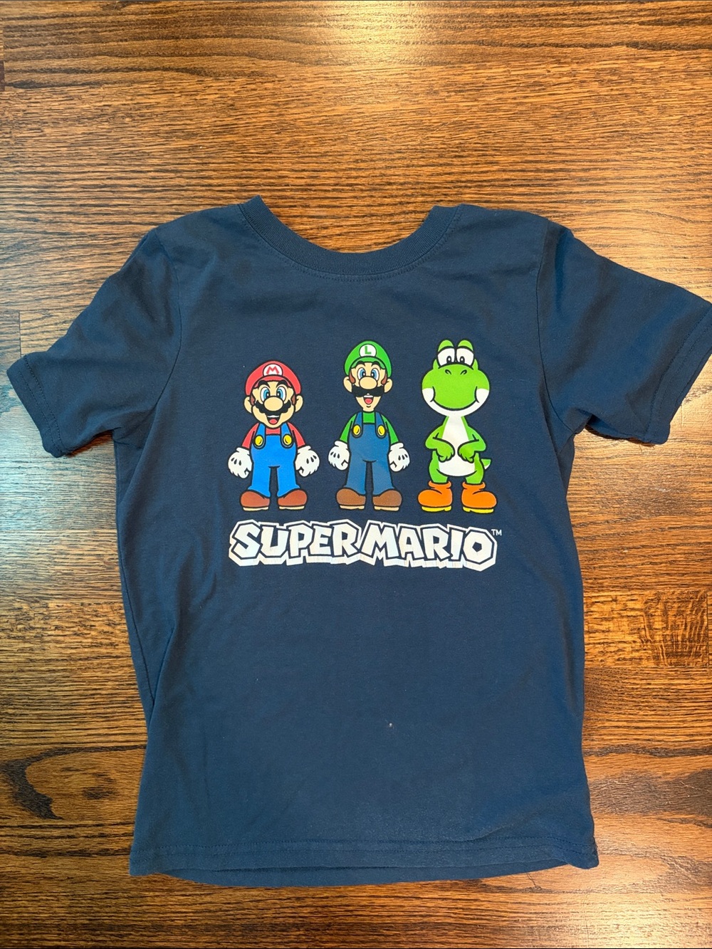 Nintendo Super Mario Characters Tee - Navy, Red, Green, White